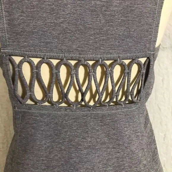 Lululemon Heathered Slate Sweaty or Not Tank Top Size Médium - Picture 7 of 9